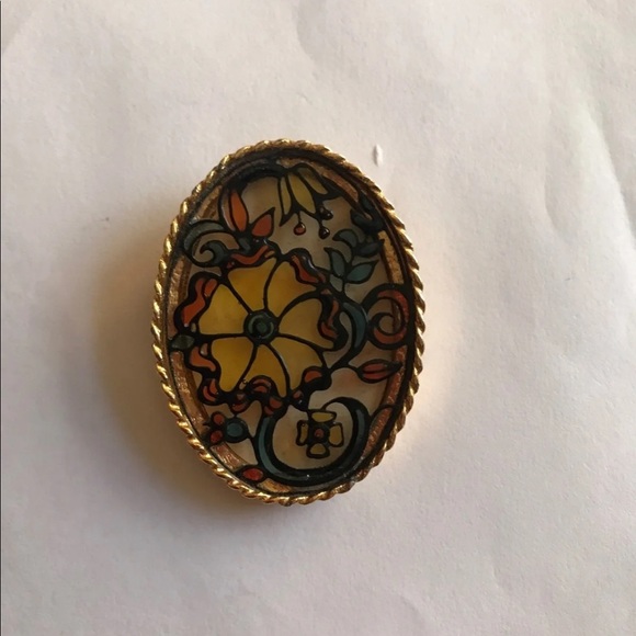 Vintage Flower Pin/ Broach - Picture 5 of 8